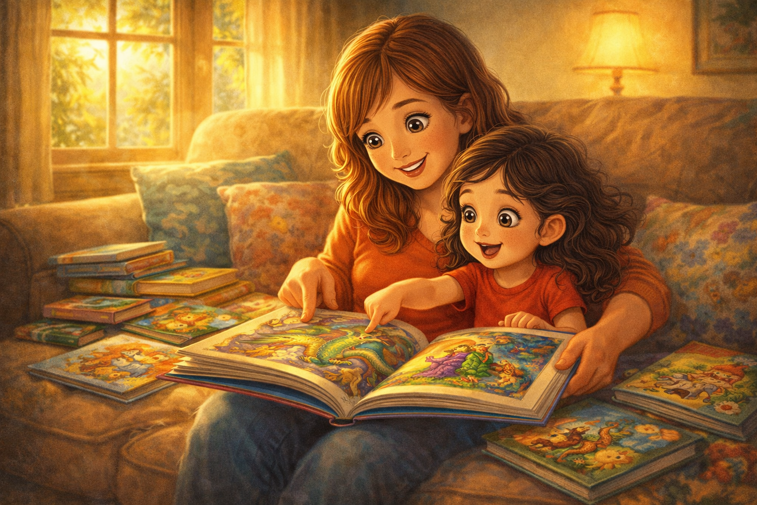 Four year old practicing letter recognition with magnetic letters